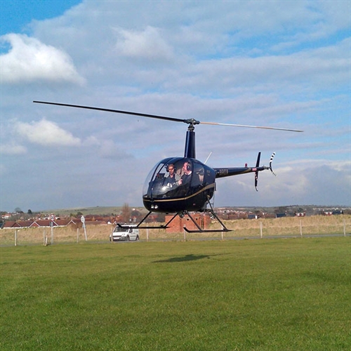Two-seater Helicopter Lessons in Sussex from Brighton Airport